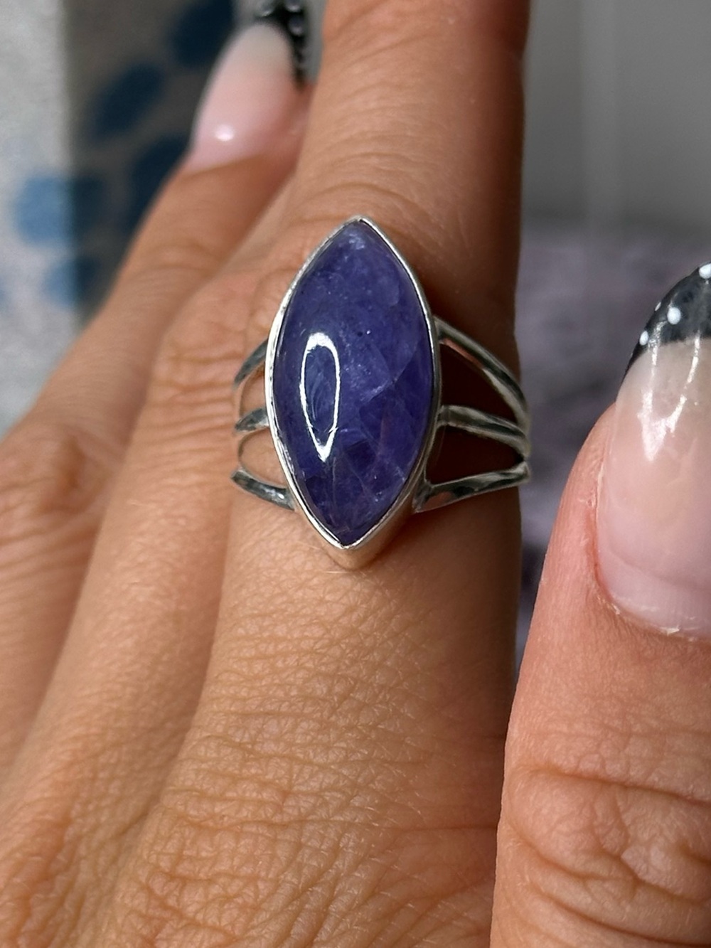 Tanzanite Ring Size- 7